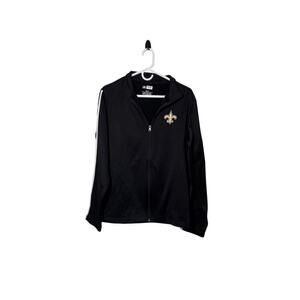 New Orleans Saints Zip Up Jacket size Small